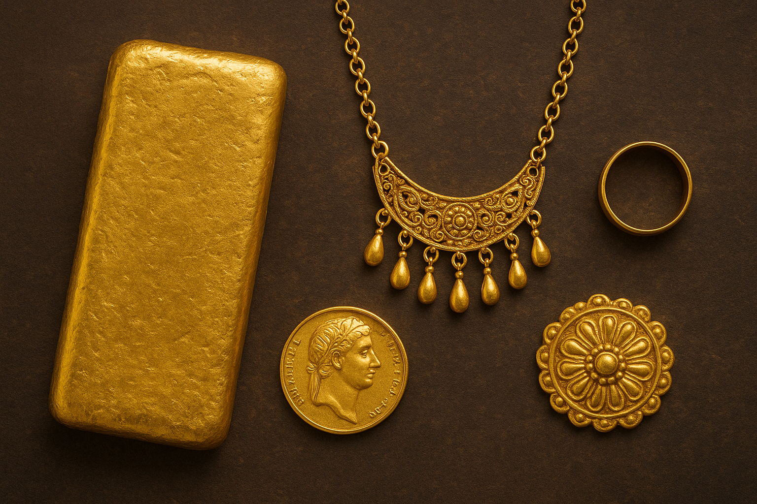 تاریخچه طلا و کاربردهای آن در فرهنگ‌ها و تمدن‌ها